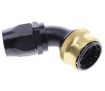 Bild von 60° Quick Connect Hose Ends -Black/Gold - AN20
