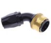 Bild von 60° Quick Connect Hose Ends -Black/Gold - AN16