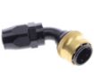 Bild von 60° Quick Connect Hose Ends -Black/Gold - AN10