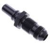 Bild von AN Bulkhead to Male quick connect - Black - AN8