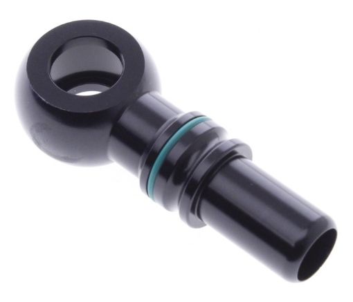 Bild von M12 Banjo to Quick Connect - Black - AN8