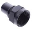 Bild von AN Female to Male quick connect adapter -Black - AN16