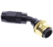 Bild von 45° Quick Connect Hose Ends -Black/Gold - AN6