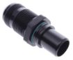 Bild von AN Bulkhead to Male quick connect - Black - AN16