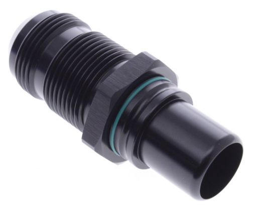 Bild von AN Bulkhead to Male quick connect - Black - AN16