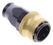 Bild von Straight PTFE Quick Connect Hose Ends -Black/Gold - AN10