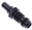 Bild von AN Bulkhead to Male quick connect - Black - AN10