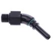 Bild von 45° AN4 - AN4 O-ring (7/16"x20 SAE UNF) - Black/Gold