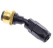 Bild von 30° Quick Connect Hose Ends -Black/Gold - AN6