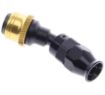 Bild von 30° PTFE Quick Connect Hose Ends -Black/Gold - AN6