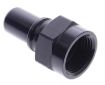 Bild von AN Female to Male quick connect adapter -Black - AN10