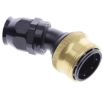 Bild von 30° PTFE Quick Connect Hose Ends -Black/Gold - AN16