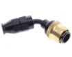 Bild von 60° PTFE Quick Connect Hose Ends -Black/Gold - AN4
