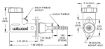 Bild von Wilwood Aluminum Master Cylinder 0,625" Bore - Integral Reservoir - Art.-Nr. 260-2636