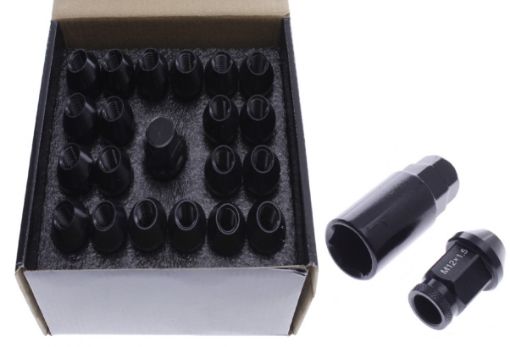 Bild von Aluminium Wheel nuts - M12*1.5 - Black (20 pc. set)