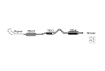 Bild von Ray Rennauspuff Opel Ascona B/Manta B