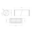 Bild von Nuke Performance PF200 Kraftstofffilter AN10 10 Mikron Edelstahl