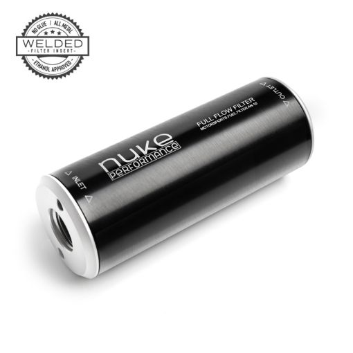 Bild von Nuke Performance Slim Kraftstofffilter AN10 100 Mikron Edelstahl