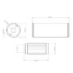 Bild von Nuke Performance Slim Kraftstofffilter AN10 100 Mikron Edelstahl