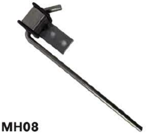 Bild von Universal muffler hanger - Two bolt holes