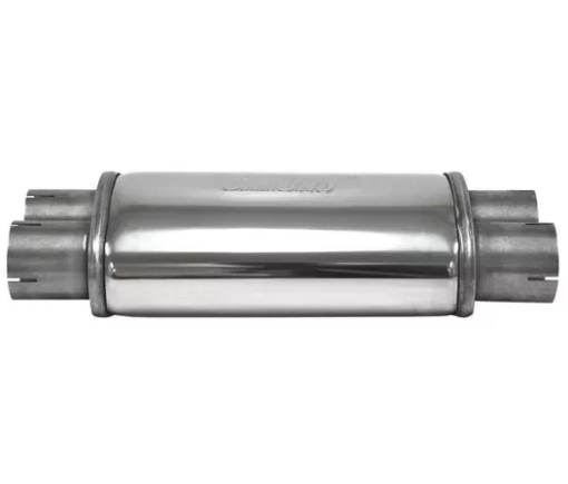 Bild von "DUO 63" - Edelstahlschalldämpfer 2 x 2½ "- Simons U3463DR
