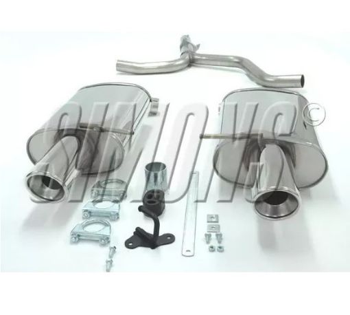 Bild von Simons Sportendschalldämpfer Audi A4 B7 2WD