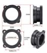 Bild von 2.5" to 3" V-Band Turbo Downpipe Exhaust Flange Adapter 4 Bolts